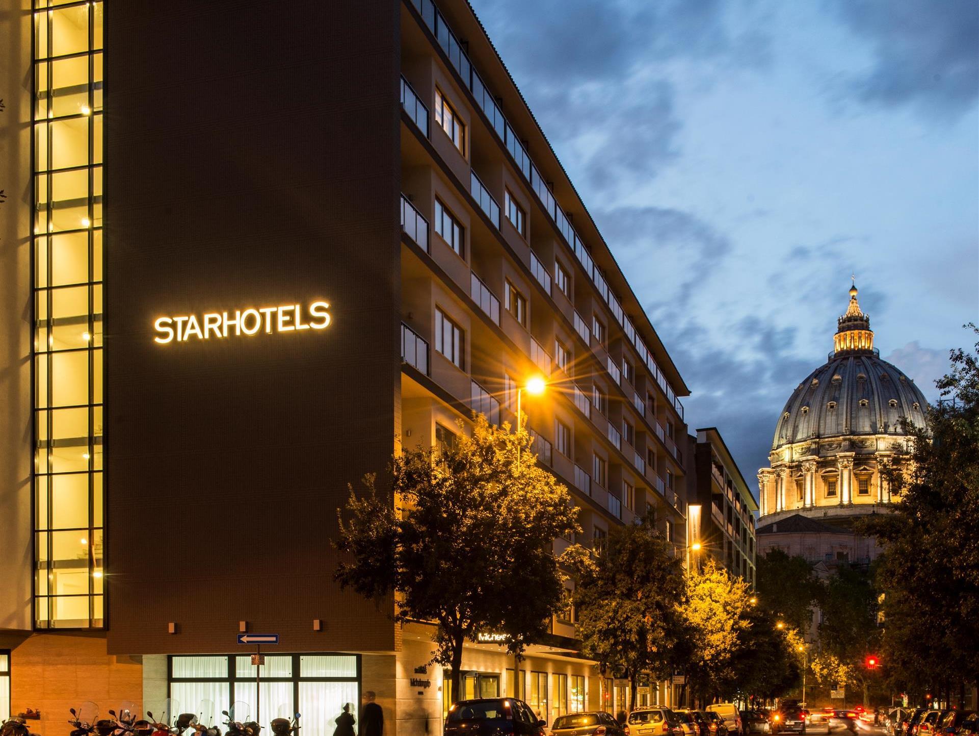 Starhotels Michelangelo Roma Esterno foto