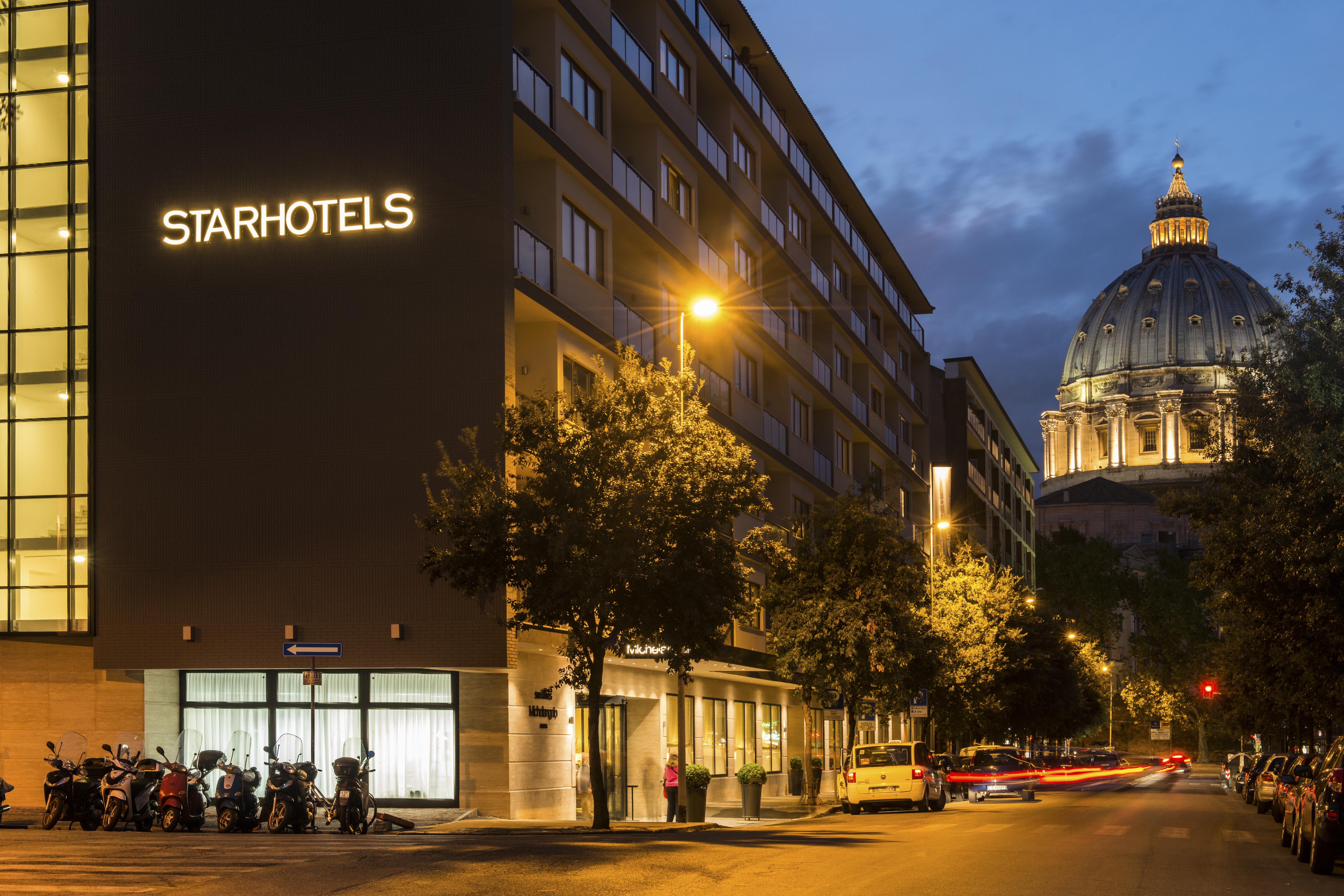 Starhotels Michelangelo Roma Esterno foto